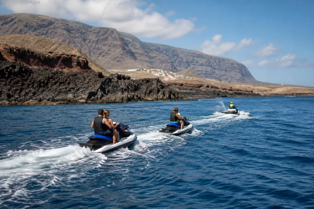 Safari en moto de agua en Tenerife