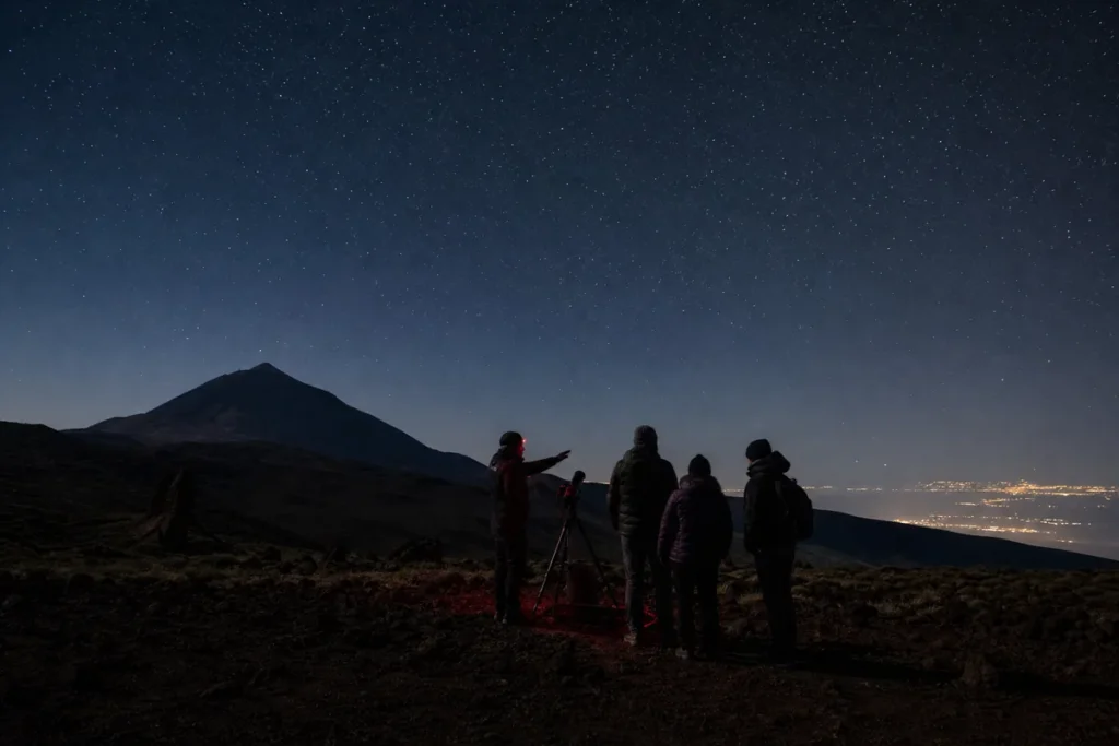 Observación de estrellas en Tenerife