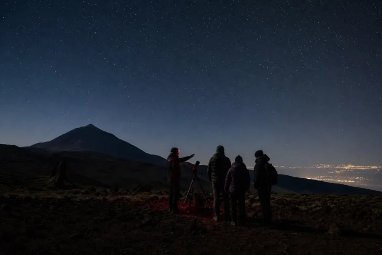 Observación de estrellas en Tenerife