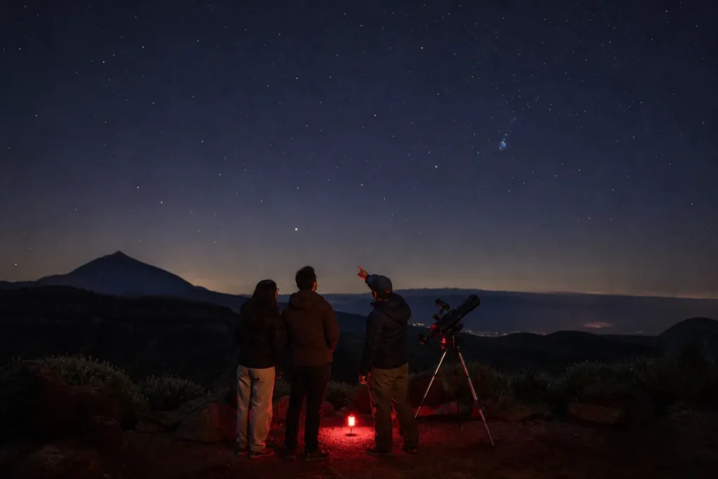 Tour privado de estrellas en Tenerife