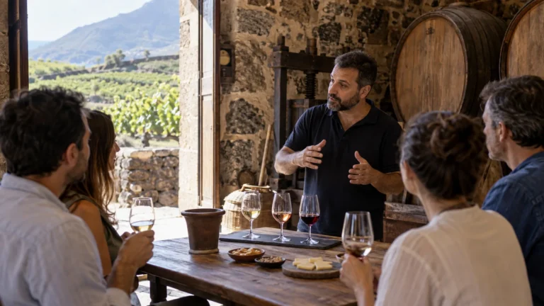 Visita guiada y cata en una bodega tradicional de Tenerife